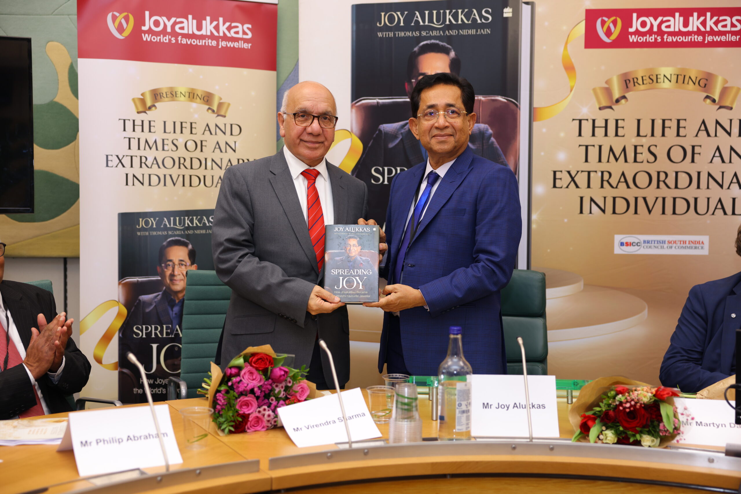 Celebrating the Journey with Mr. Joy Alukkas in London